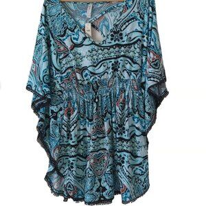 Lane Bryant Cacique Swim Kaftan Cover Up or Dress